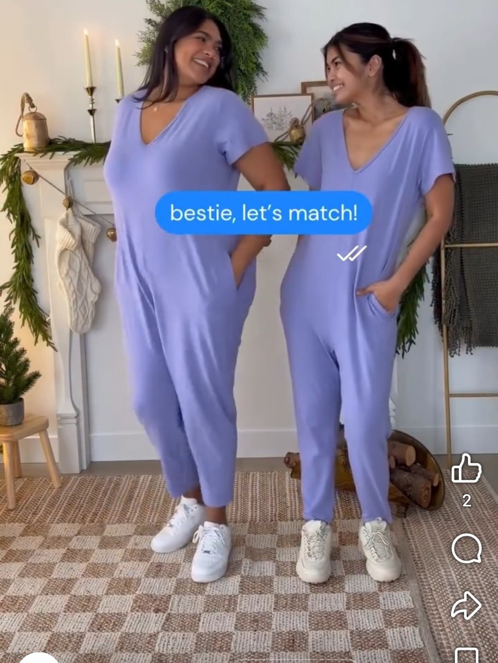 Smash +Tess Sunday romper inLavender